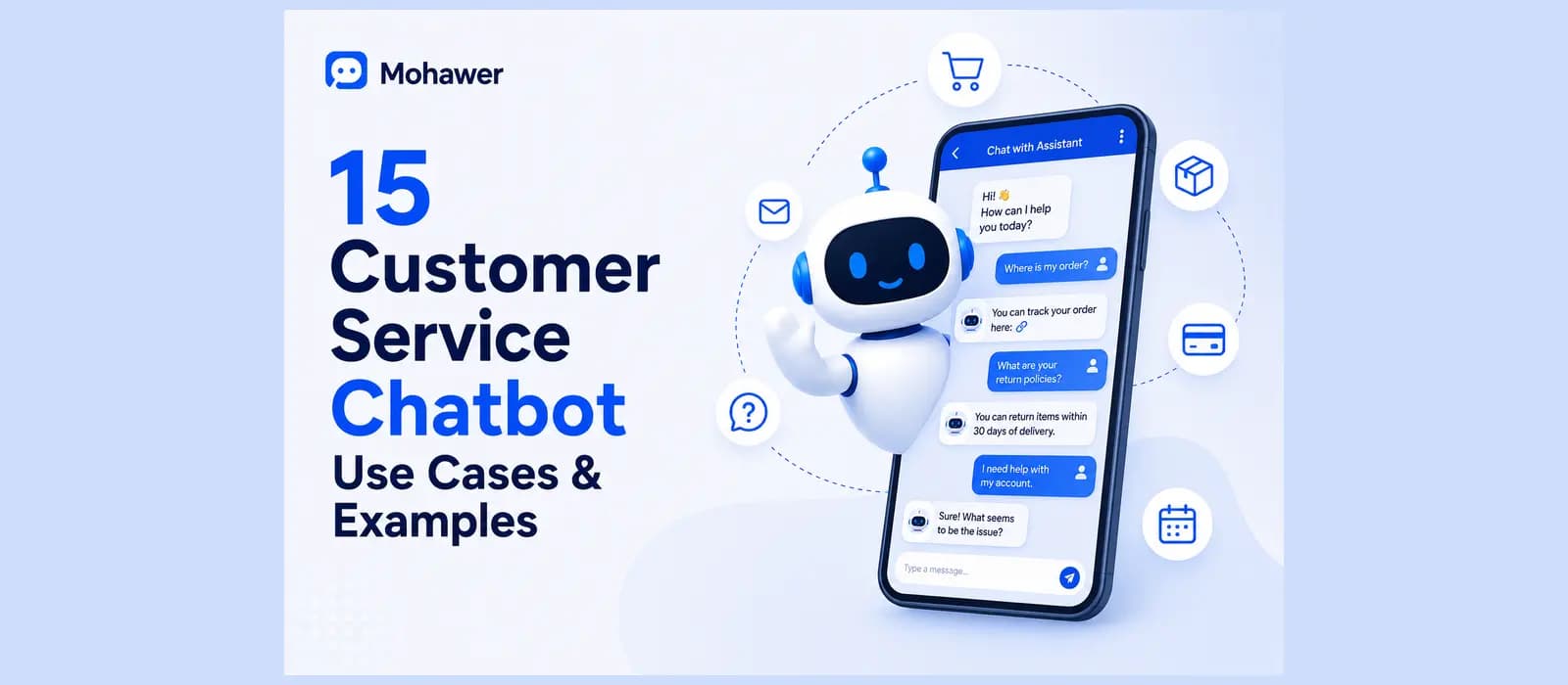 15 Customer Service Chatbot Use Cases and Examples — illustration