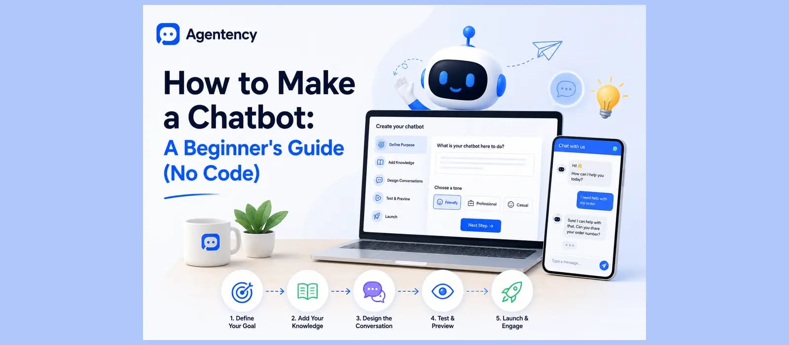 How to Make a Chatbot: A Beginner's Guide — illustration